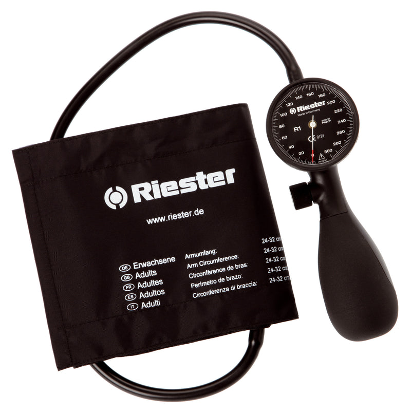Esfigmomanómetro Riester R1 shock-proof®  Brazalete Velcro, Adulto - RIESTER MEXICO