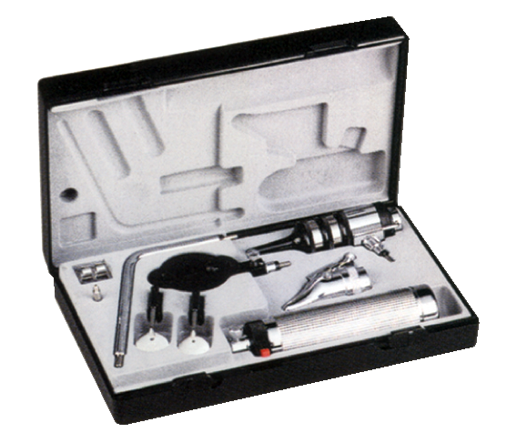 Riester econom® 2050 Otoscopio/Oftalmoscopio Vacío 2.7 V Especulo Nasal, con reostato Estuche de diagnóstico - RIESTER MEXICO