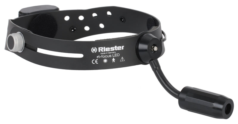 Riester ri-focus®, LED, 6 V, Lámpara Frontal incluye baterías recargables NiMH y cargador de 120 V 6092 - RIESTER MEXICO