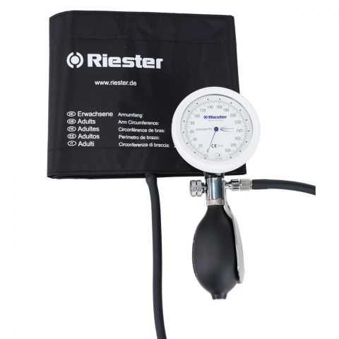 Baumanómetro Riester precisa® N shock-proof,  brazalete velcro adultos, 1 tubo  1364-107
