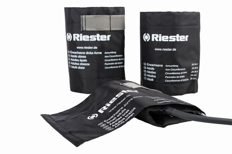 Riester Brazalete Velcro 1-tubo Adulto Negro 107 - RIESTER MEXICO