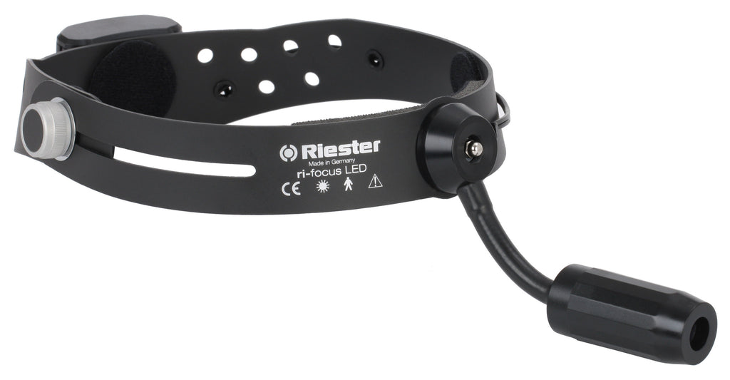 Riester ri-focus®,  LED, 6 V, Lámpara Frontal incluye baterías recargables  NiMH y cargador de 120 V  6092 - RIESTER MEXICO